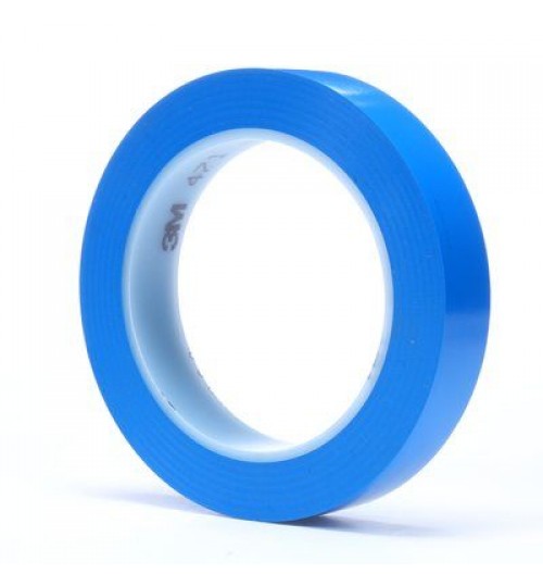 3M 471 3/4" Blue Vinyl Tape Roll